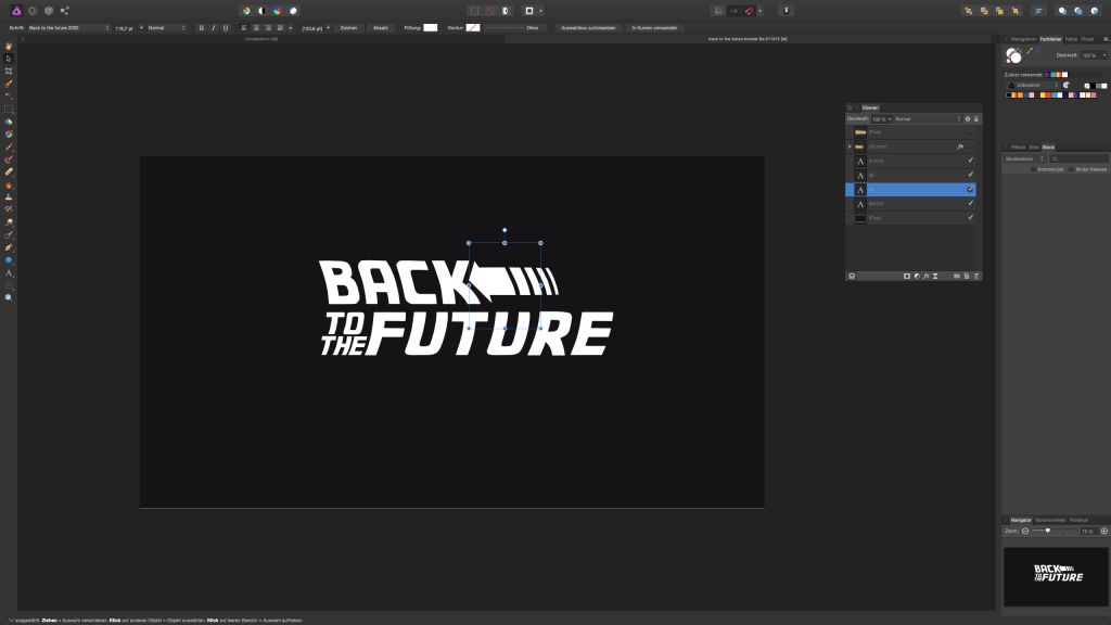 back_to_the_future_text_effect_tutorial_1