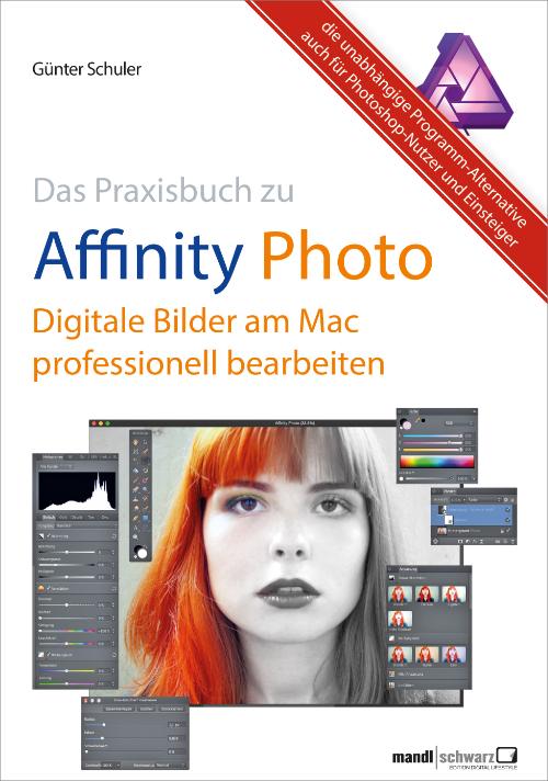 Praxisbuch zu Affinity Photo Mandl Schwarz