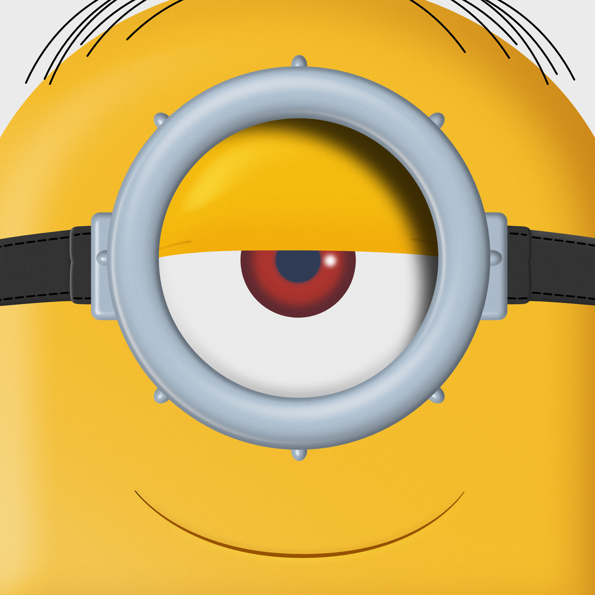 short minion with two eyes name