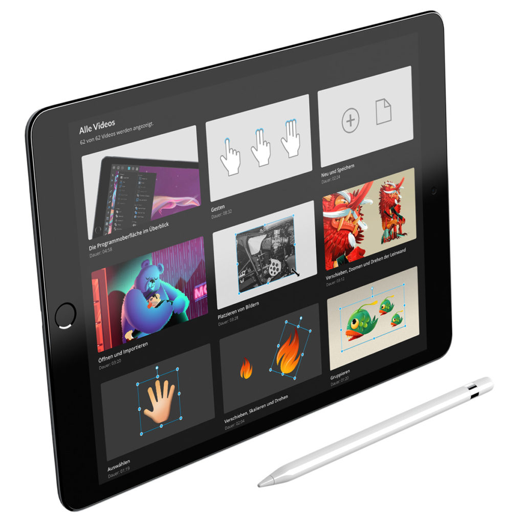 affinity ipad