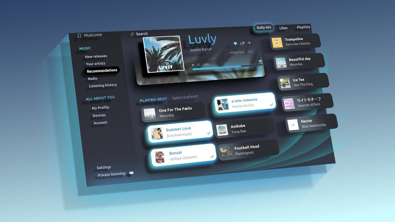 Download Music Player Mockup in Affinity Designer von UI/UX Artist ...