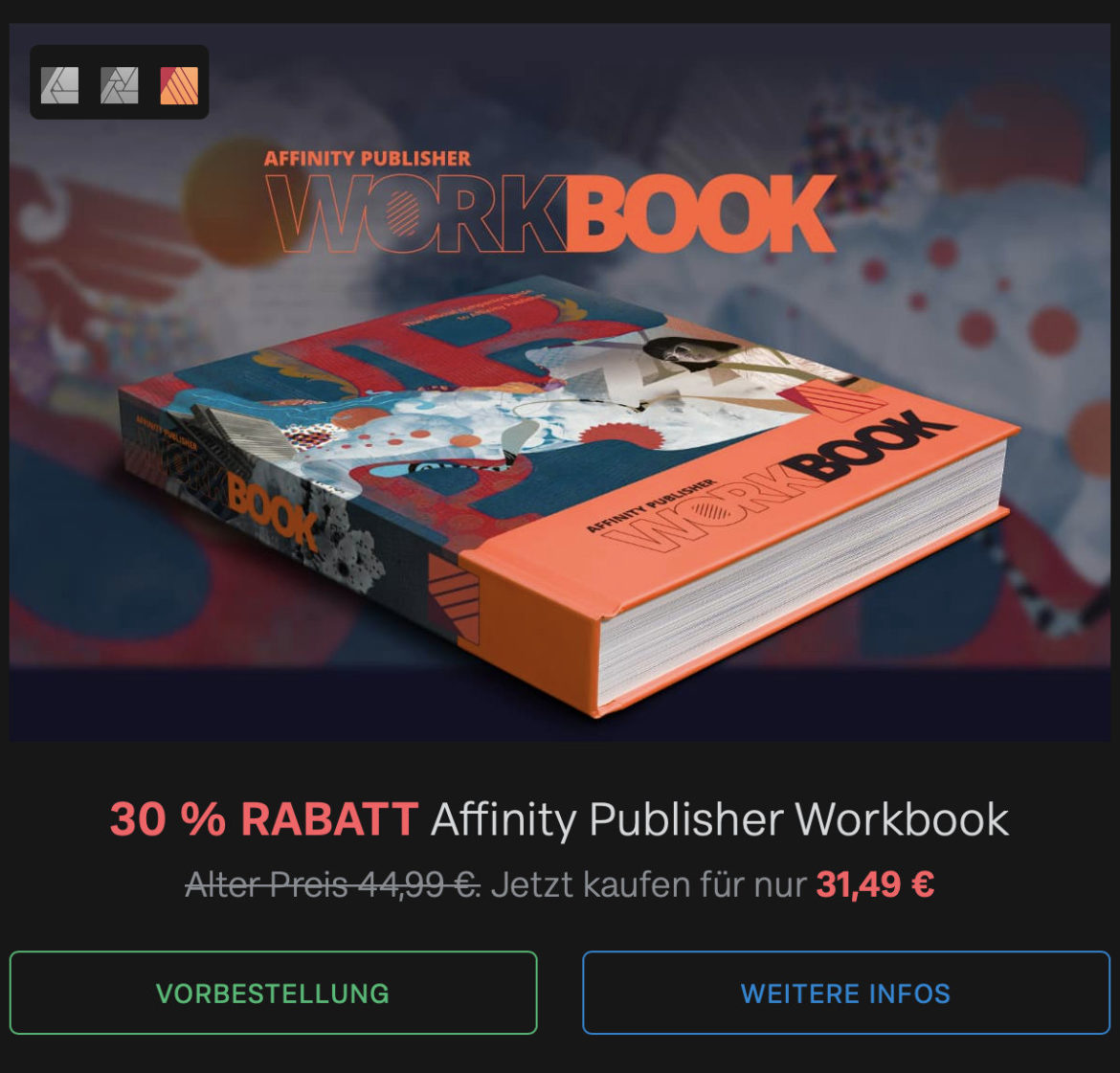 affinity publisher sale