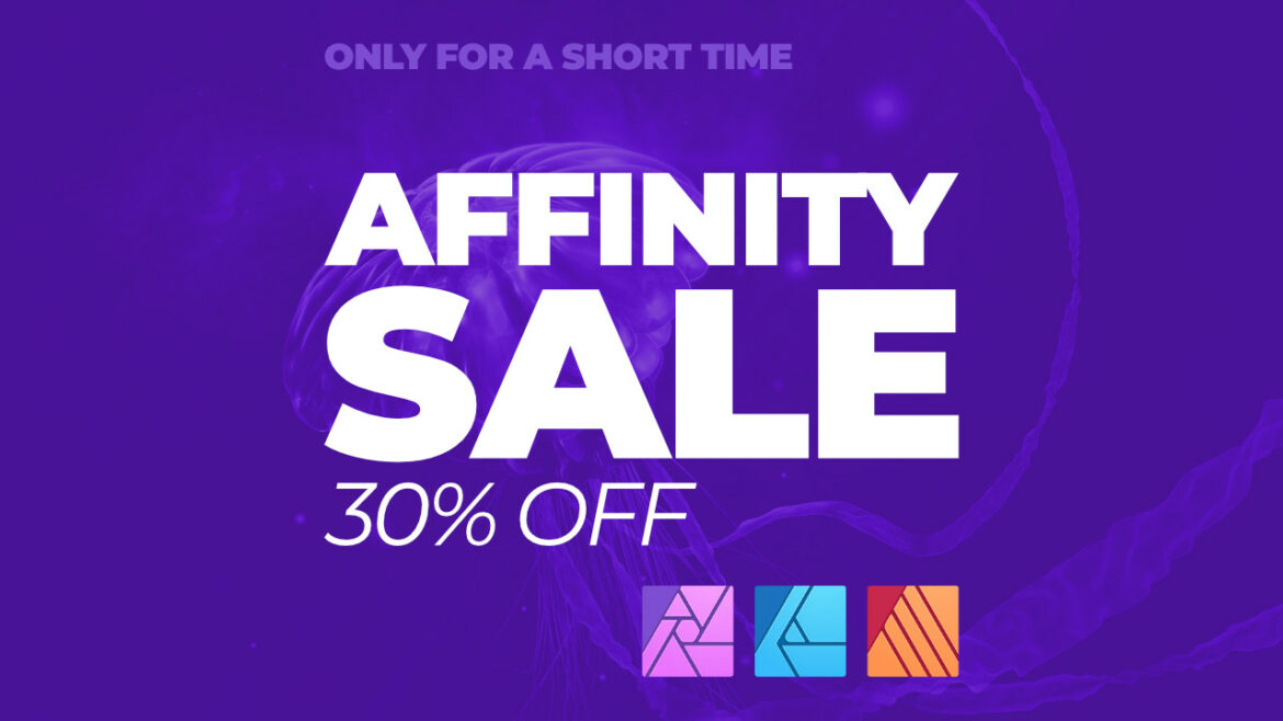 affinity photo sale